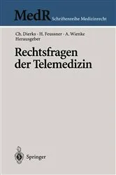 Book cover of Rechtsfragen der Telemedizin by Christian Dierks