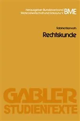 Book cover of Rechtskunde by Sabine Klamroth