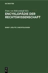 Book cover of Rechtslexikon (3rd ed.) by Franz von Holtzendorff