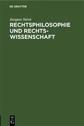 Book cover of Rechtsphilosophie und Rechtswissenschaft by Unknown