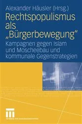 Book cover of Rechtspopulismus als 