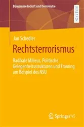 Book cover of Rechtsterrorismus by Jan Schedler