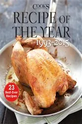 Book cover of Recipe of the Year 1993-2015 by America's Test Kitchen