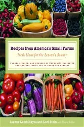 Book cover of Recipes from America's Small Farms by Joanne Hayes
