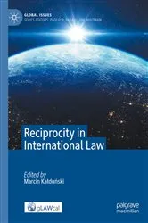 Book cover of Reciprocity in International Law by Marcin Kałduński