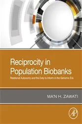 Book cover of Reciprocity in Population Biobanks by Ma'n H. Zawati
