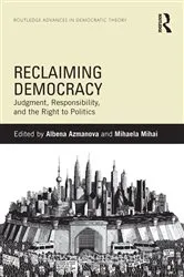 Book cover of Reclaiming Democracy by Albena Azmanova