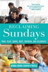 Book cover of Reclaiming Sundays by Donna-Marie Cooper O'Boyle