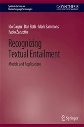 Book cover of Recognizing Textual Entailment by Ido Dagan