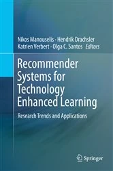 Book cover of Recommender Systems for Technology Enhanced Learning by Nikos Manouselis