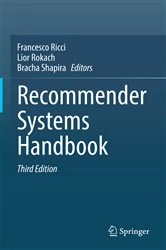 Book cover of Recommender Systems Handbook (3rd ed.) by Francesco Ricci