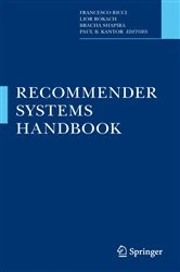 Book cover of Recommender Systems Handbook by Francesco Ricci
