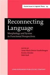 Book cover of Reconnecting Language by Anne-Marie Simon-Vandenbergen