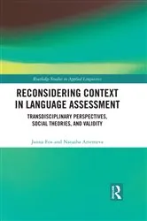 Book cover of Reconsidering Context in Language Assessment by Janna Fox