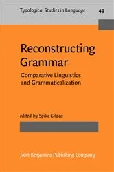 Book cover of Reconstructing Grammar by Unknown