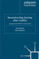 Book cover of Reconstructing Security after Conflict by P. Jackson