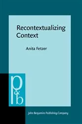 Book cover of Recontextualizing Context by Anita Fetzer