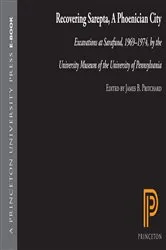 Book cover of Recovering Sarepta, A Phoenician City by James B. Pritchard