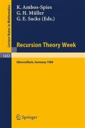 Book cover of Recursion Theory Week by Unknown