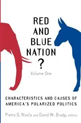 Book cover of Red and Blue Nation? by Pietro S. Nivola