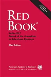 Book cover of Red Book 2024 (33rd ed.) by David W. Kimberlin
