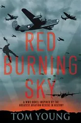 Book cover of Red Burning Sky by Tom Young