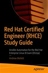 Book cover of Red Hat Certified Engineer (RHCE) Study Guide by Andrew Mallett