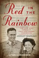 Book cover of Red in the Rainbow by Lynn Carneson