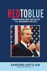 Book cover of Red to Blue by Sanford Gottlieb