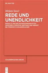 Book cover of Rede und Unendlichkeit by Mirjam Sauer