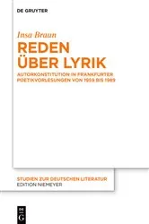 Book cover of Reden über Lyrik by Unknown