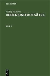 Book cover of Reden und Aufsätze by Rudolf Harnack