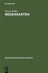 Book cover of Redensarten by Werner Koller