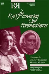 Book cover of Re(dis)covering Our Foremothers by Lorraine McMullen
