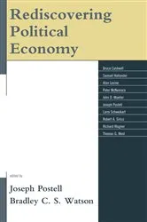 Book cover of Rediscovering Political Economy by Joseph Postell