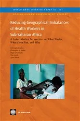 Book cover of Reducing Geographical Imbalances of Health Workers in Sub-Saharan Africa by Unknown