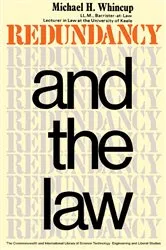 Book cover of Redundancy and the Law by Unknown