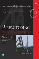 Book cover of Refactoring (2nd ed.) by Martin Fowler