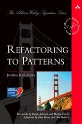 Book cover of Refactoring to Patterns by Joshua Kerievsky