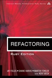 Book cover of Refactoring by Jay Fields
