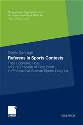 Book cover of Referees in Sports Contests by Unknown