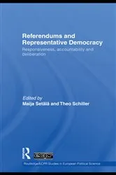 Book cover of Referendums and Representative Democracy by Maija Setälä