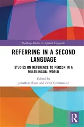 Book cover of Referring in a Second Language by Jonathon Ryan