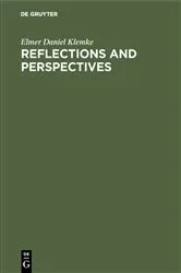 Book cover of Reflections and perspectives by Unknown