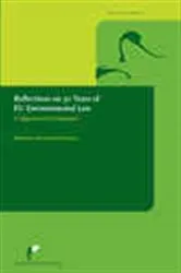 Book cover of Reflections on 30 Years of EU Environmental Law by R. Macrory