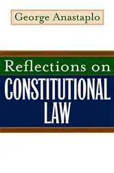 Book cover of Reflections on Constitutional Law by Unknown