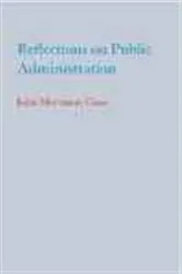 Book cover of Reflections on Public Administration by John Merriman Gaus