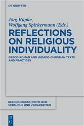 Book cover of Reflections on Religious Individuality by Jörg Rüpke