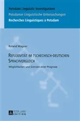 Book cover of Reflexivitaet im tschechisch-deutschen Sprachvergleich by Peter Kosta