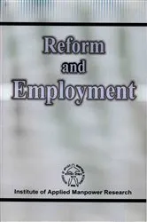 Book cover of Reform and Employment by Institute of Applied Manpower Research